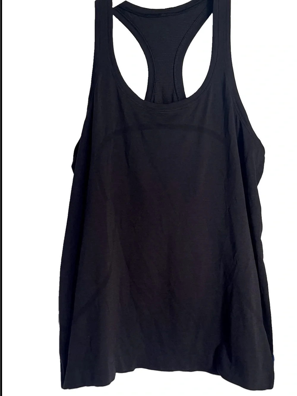 Lululemon Tank Top Womens Sz 12 Black Swiftly Tech 2.0 Racerback